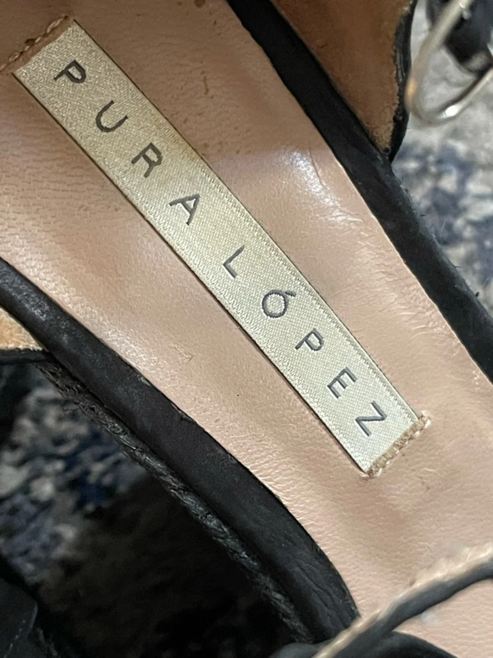 Pura Lopez platform heels